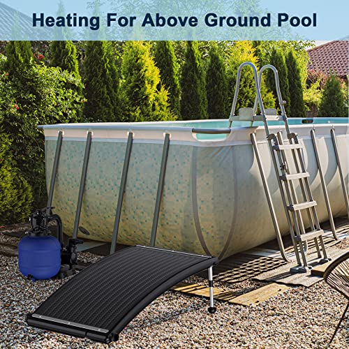 Solar Pool Heater with Two Hoses & Clamps, Two Adapters X435250