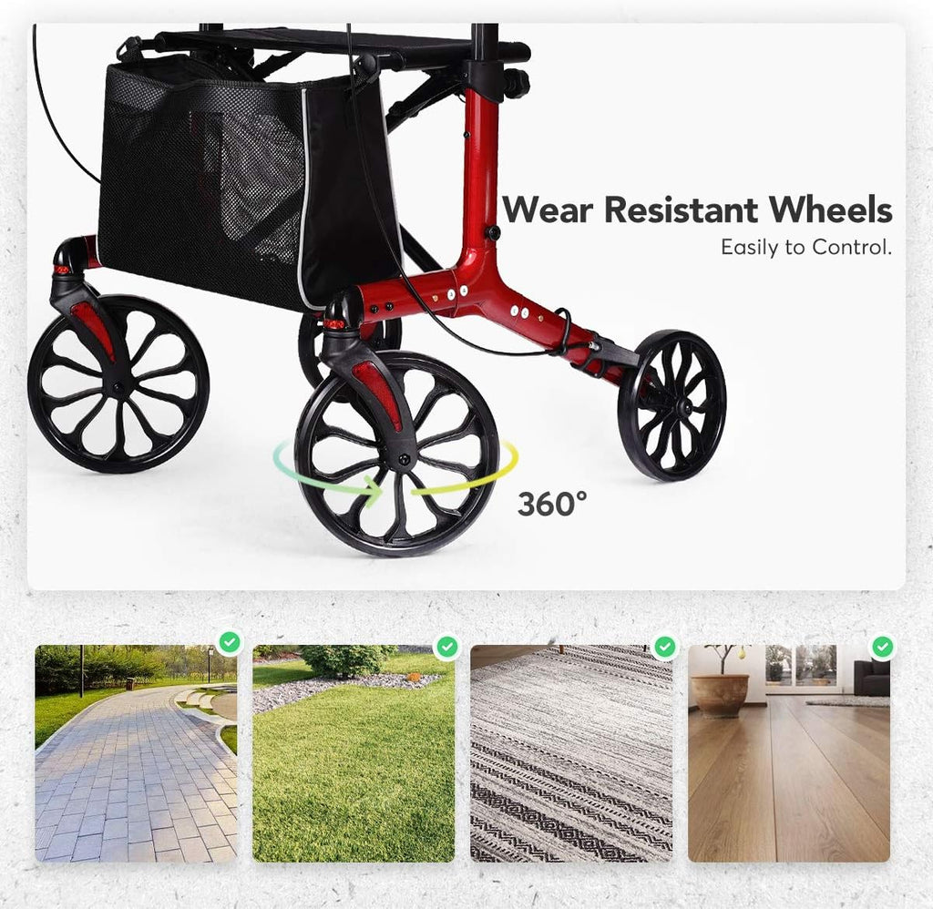Upright Walker with Seat J43863