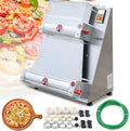 Pizza Dough Roller Sheeter, 370W 3-15 inch Commercial Pizza Dough Press Machine Q424