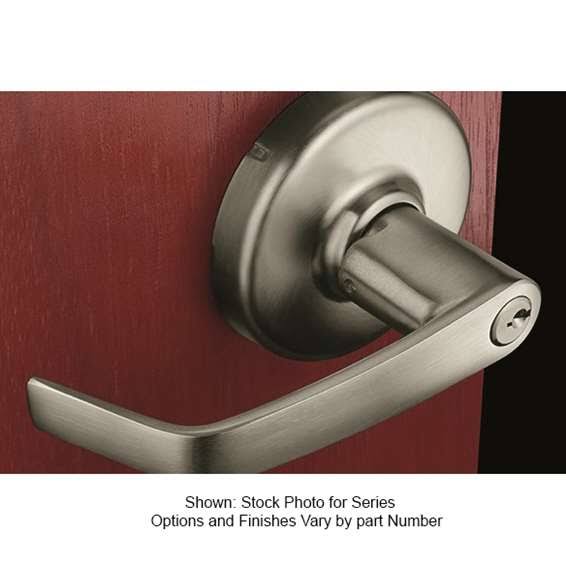 Cylindrical Lock Bright Bronze Clear Coated B11101