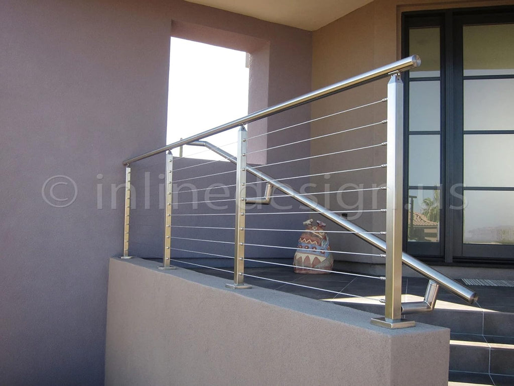 Stainless Steel Square Handrail Tube 7 feet F783