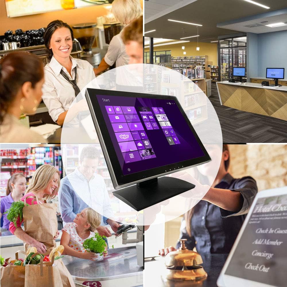 17 Inch Capacitive LED Backlit Multi-Touch HDMI Monitor, 4:3 Display 1280 x 1024 W367