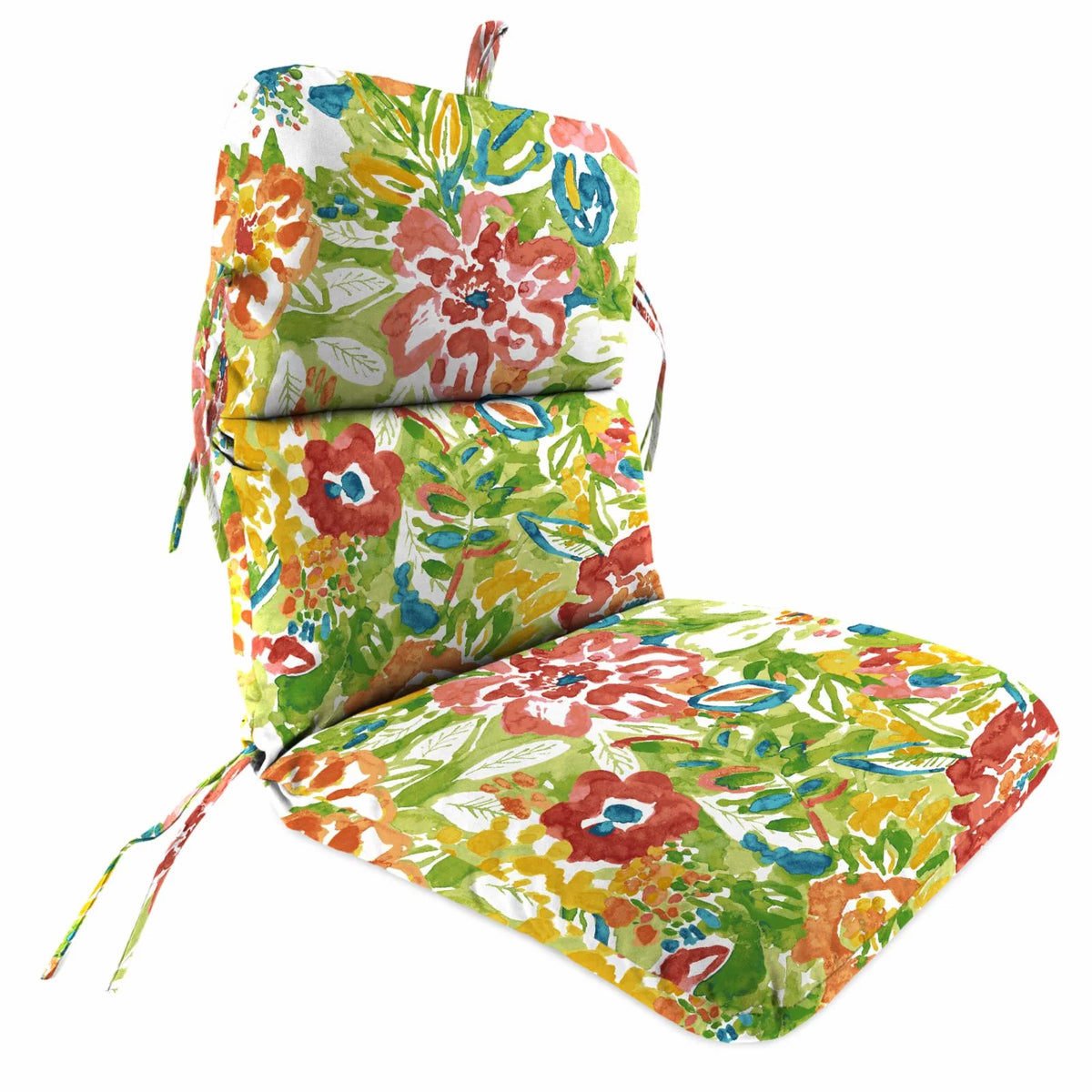22 x 45 in. Rectangular Outdoor Chair Cushion with Ties N88863