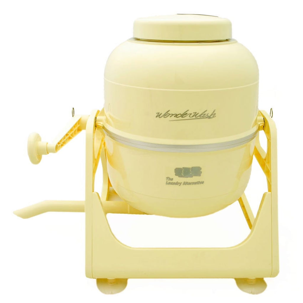 Non-electric Portable Mini Washing Machine (Yellow) G621415