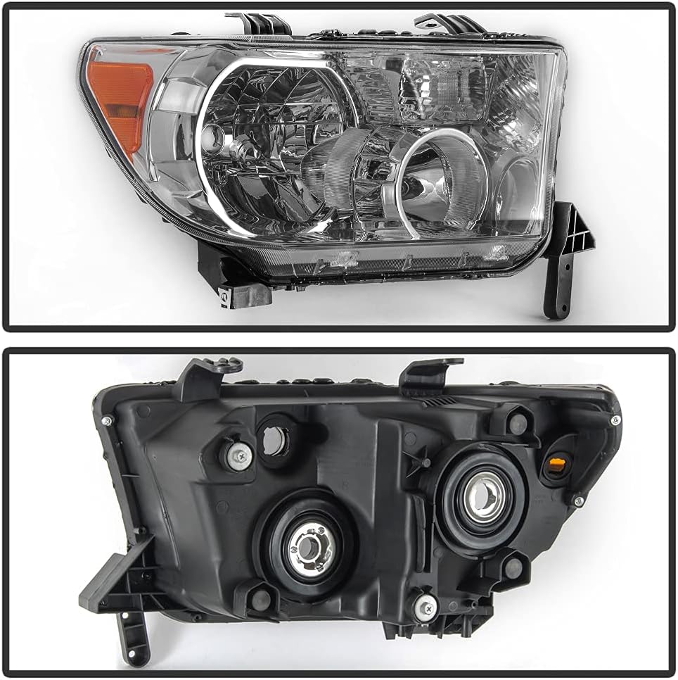 2007-2013 Toyota Tundra 2008-2017 Sequoia Headlights Driver + Passenger Side S520943