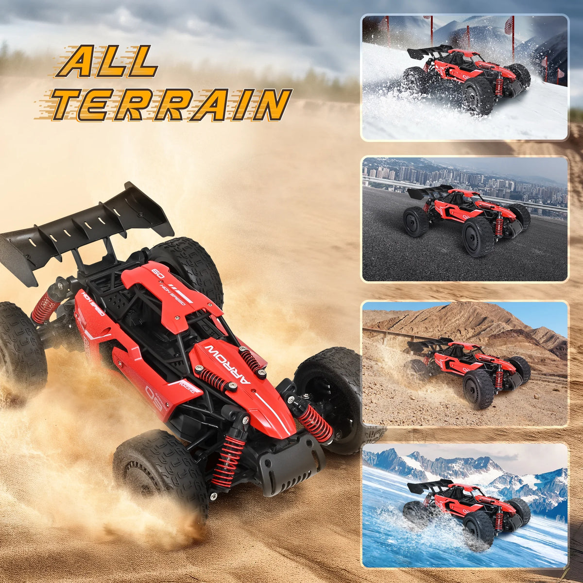 Remote Control Car 1:14 Alloy High Speed RC Racing Car L254204