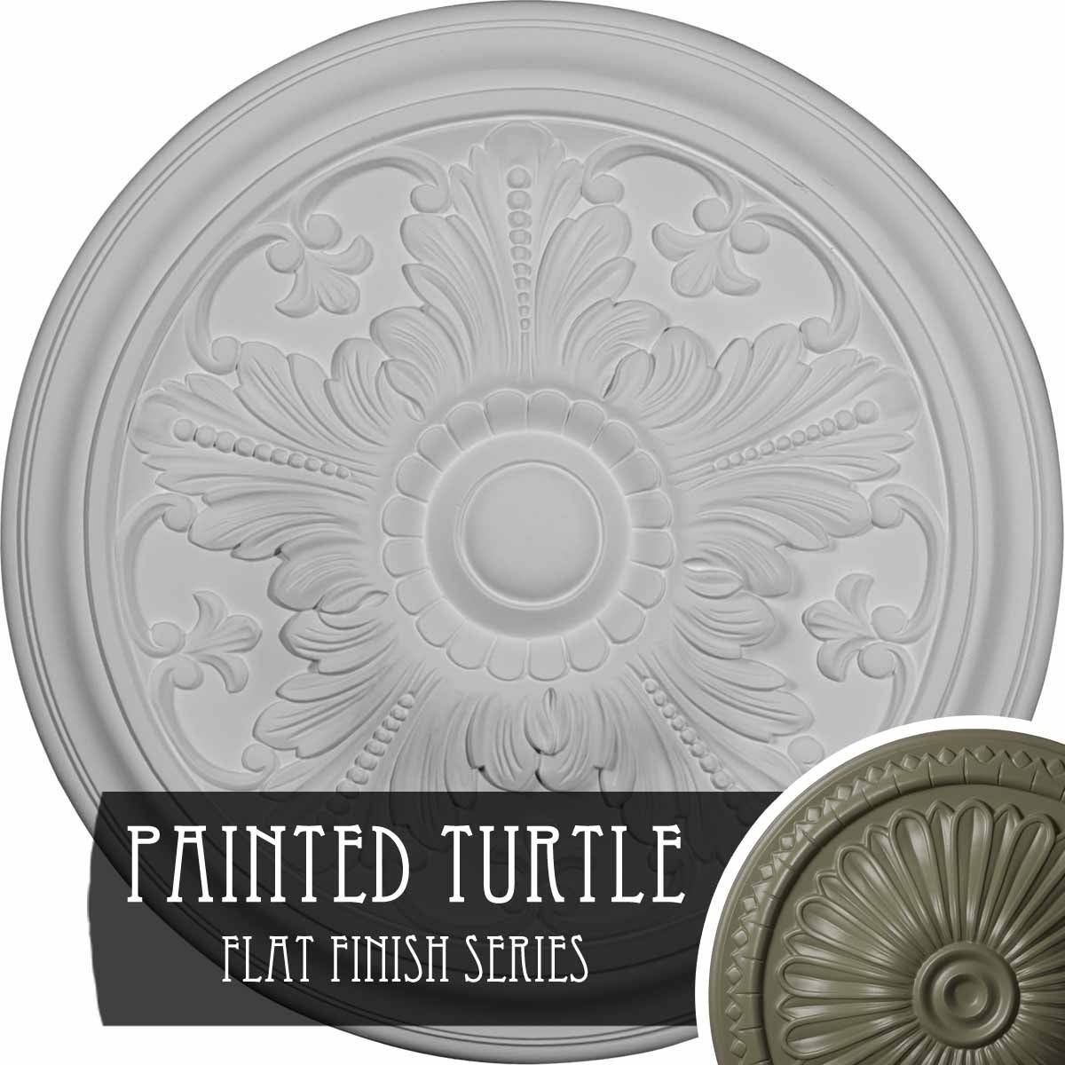16 7/8x22OD x 5/8x22P Vienna Ceiling Medallion Q786