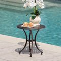 Cast Aluminum Side Table A34345