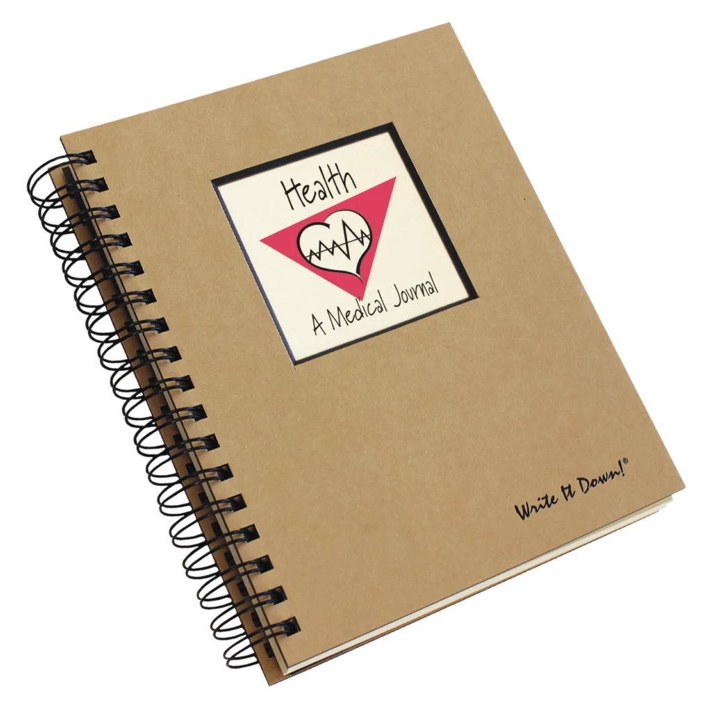 Medical Records Journal Log Book Kraft Hard Cover R61534