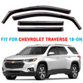 Smoke Tinted in-Channel Side Window Vent Visor Deflectors Rain Guards 4 pcs O970