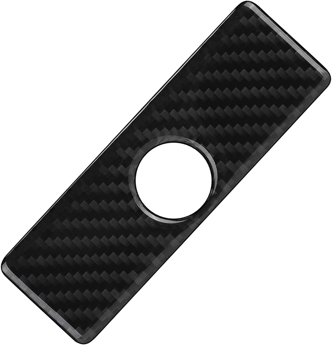 Carbon Fiber Passenger Seat Storage Box Trim Cover P326151