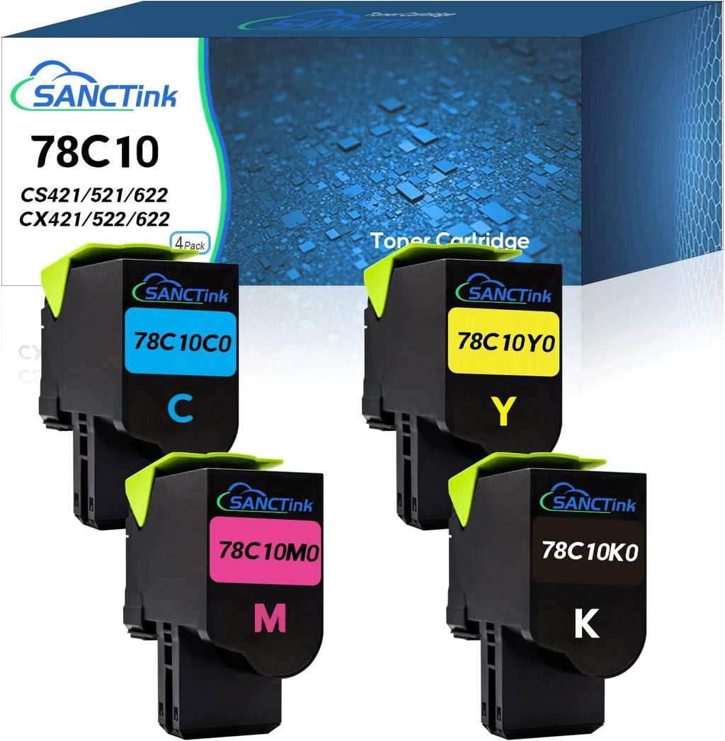 Remanufactured Toner Cartridge Replacement 4 Pack N171