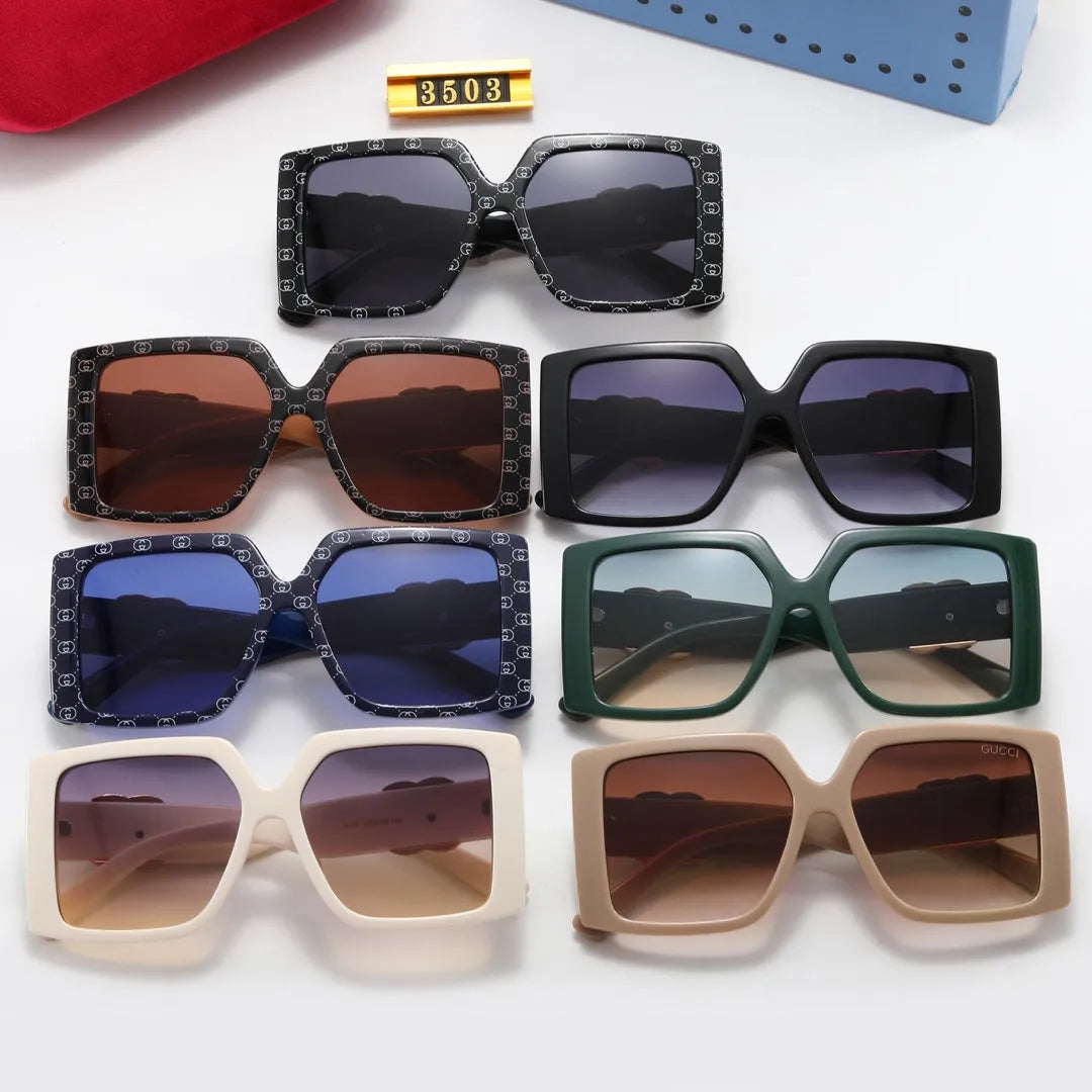 Fashion Letter Print Sunglasses N463989
