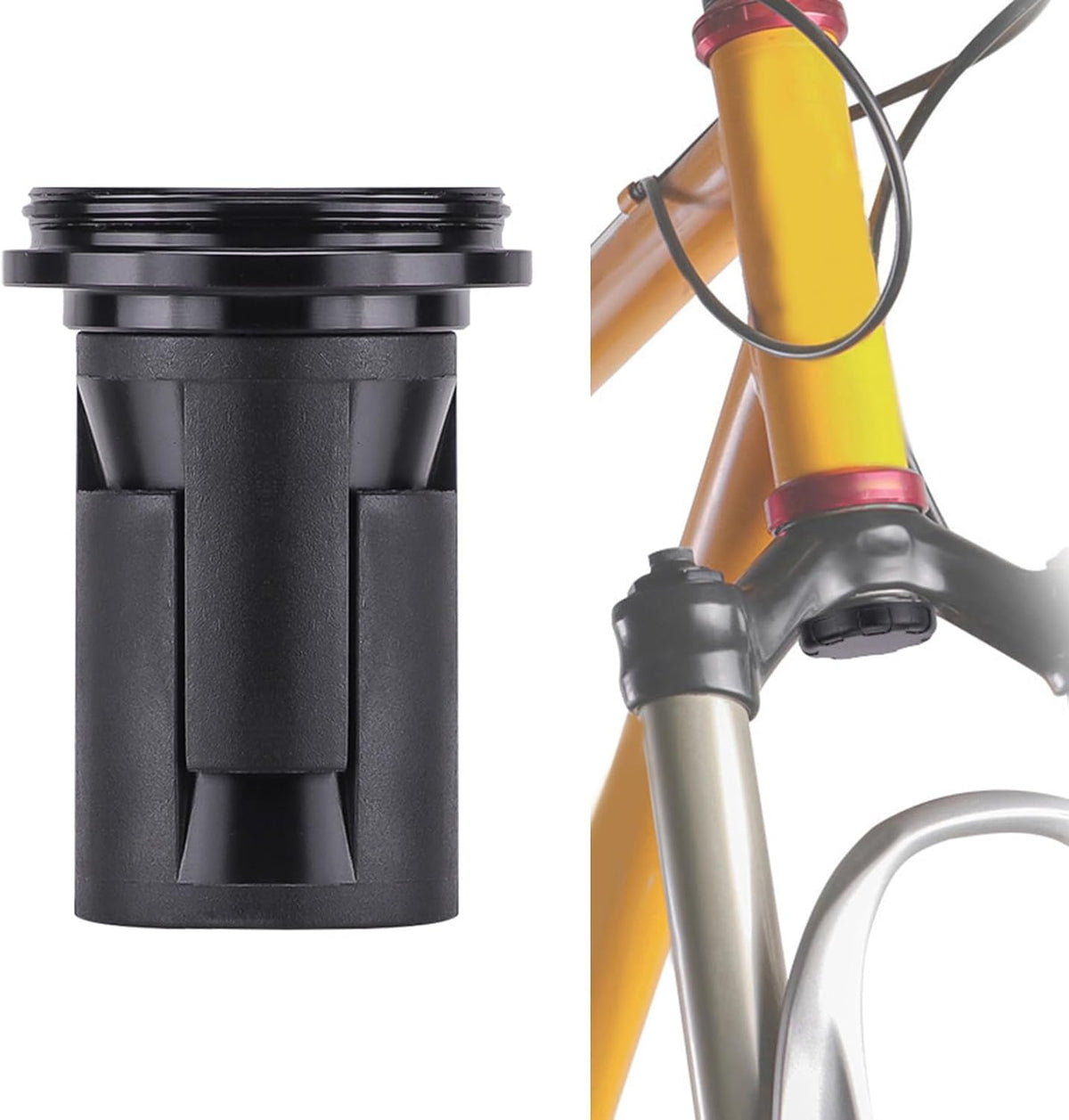 Lightweight Anti-Theft Bicycles Front Fork Down Tube Bracket Mount Holder P64537