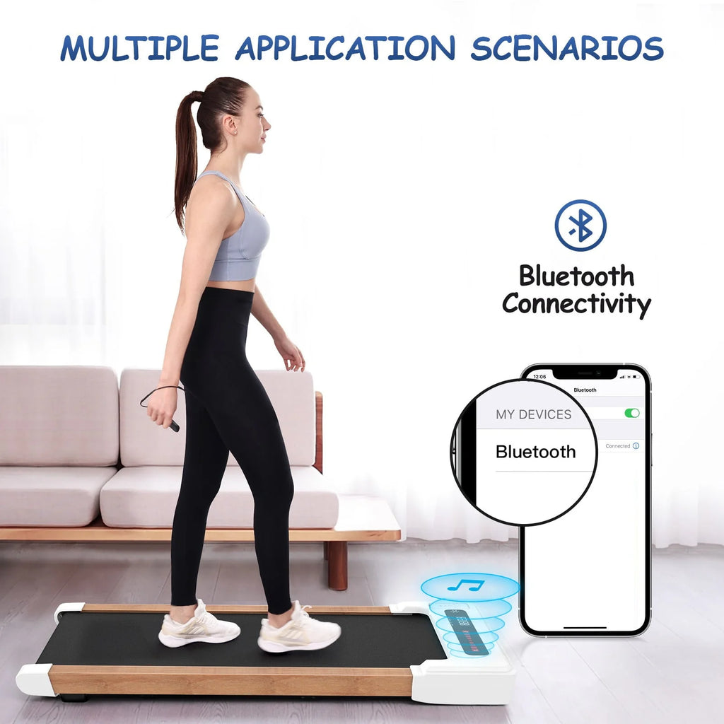 Portable Mini Treadmill 265 lbs Capacity with Remote Control O18415