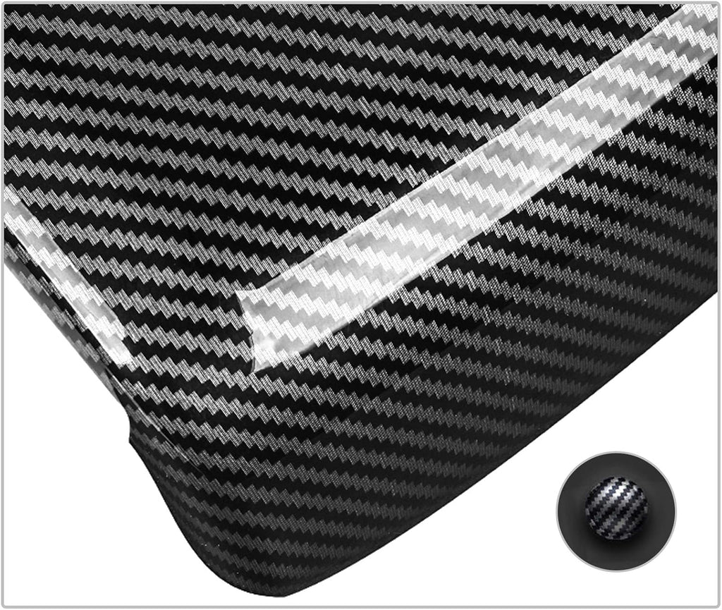 Rear Vent Cover Trim for Palisade Carbon Fiber Style Interior Second Row AC Vent Outlet Cover Trims Pack of 2 W273