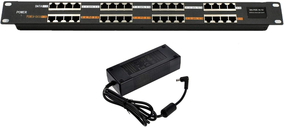 16 Port Passive PoE Injector S61441