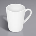12.8 oz. Bright White Mug with Handle - 12/Case S735632