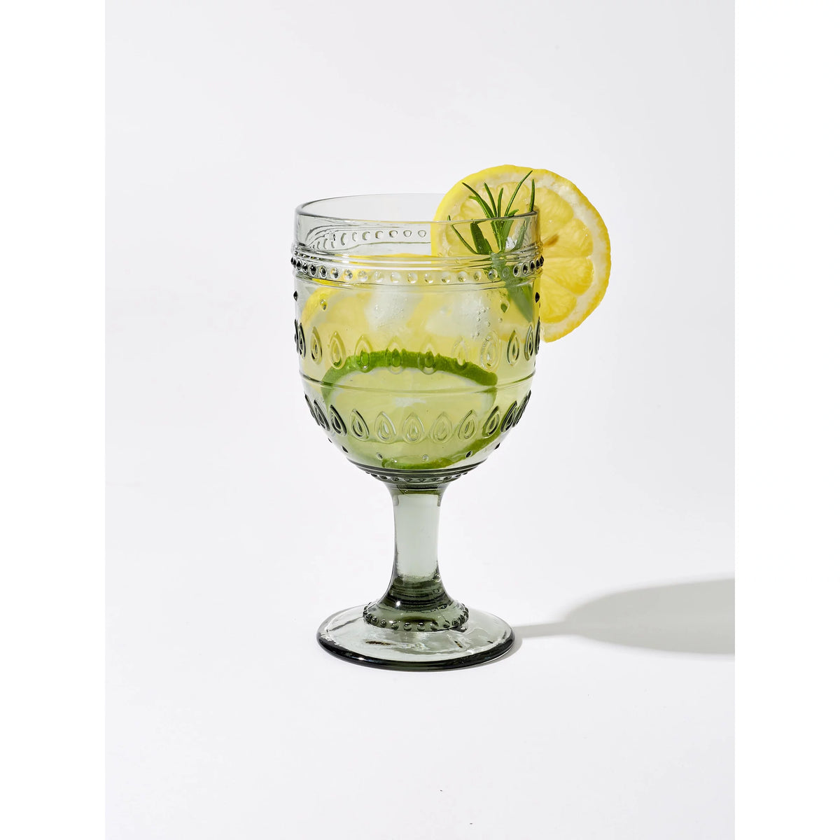 Grey 12-ounce Wine Goblets Set of 4 W62150