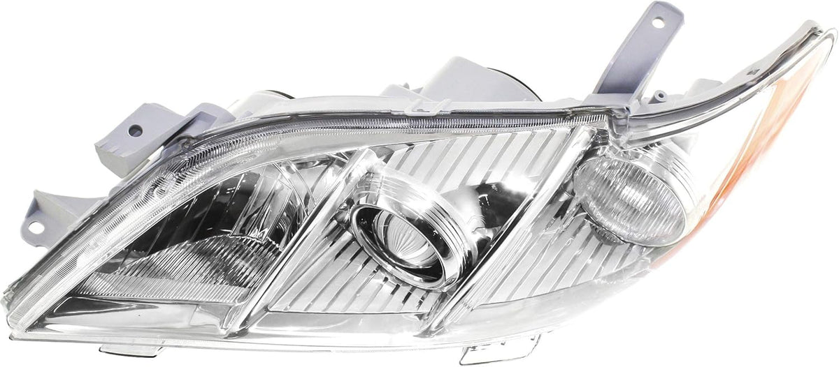 Chrome Housing Amber Reflector Clear Lens Headlight K79401