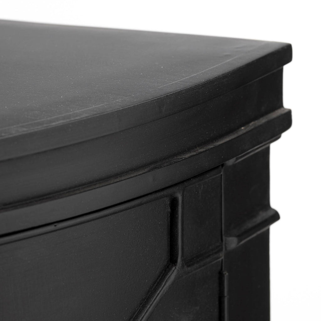 Black Wood Cabinet U553273