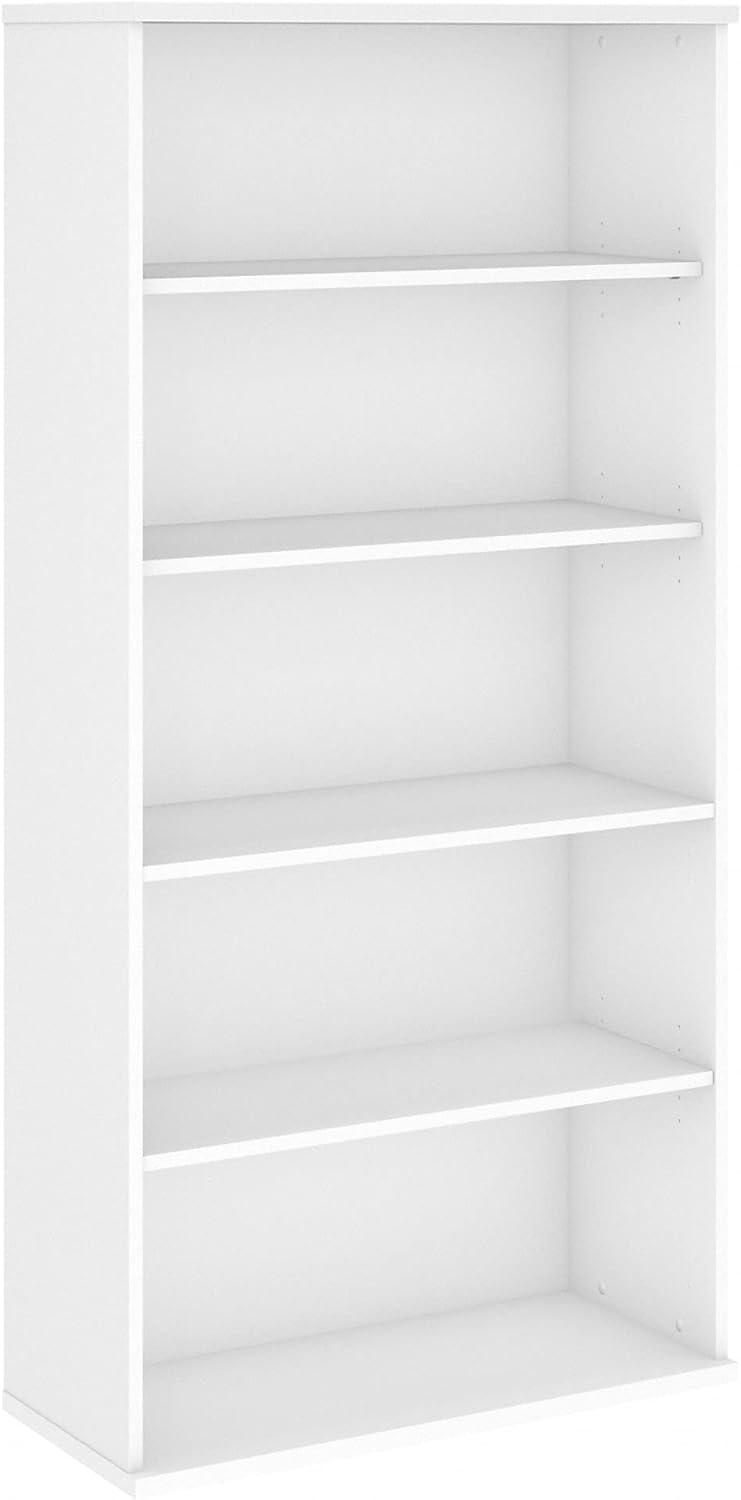 5 Shelf Storm Gray Bookcase J791