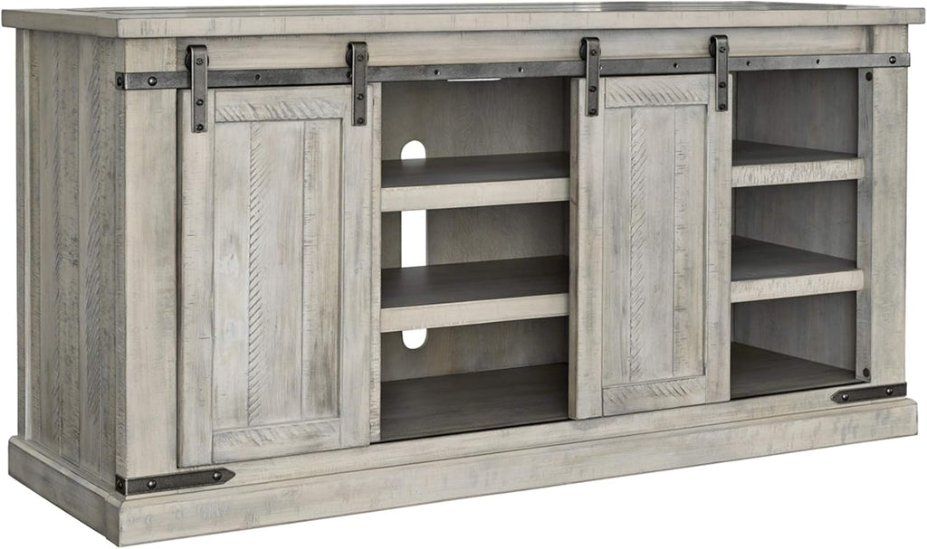 Whitewash TV Stand S4274