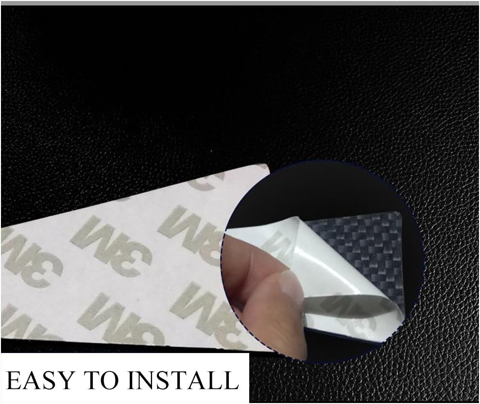 Carbon Fiber Steering Wheel Interior Sticker M1560