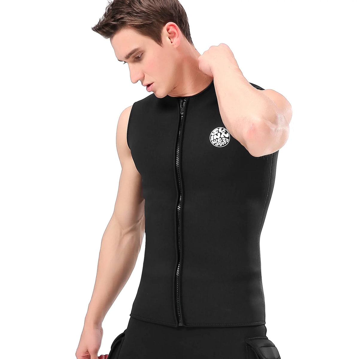 3mm Neoprene Sleeveless Wetsuit Vest L637