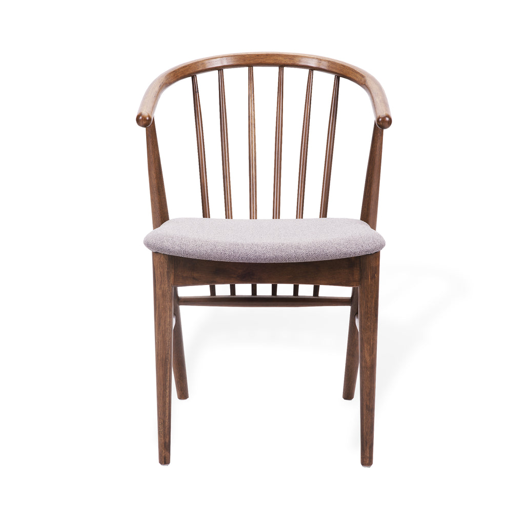 Solid Wood Dining Room Set of 6 with Padded Seat B172