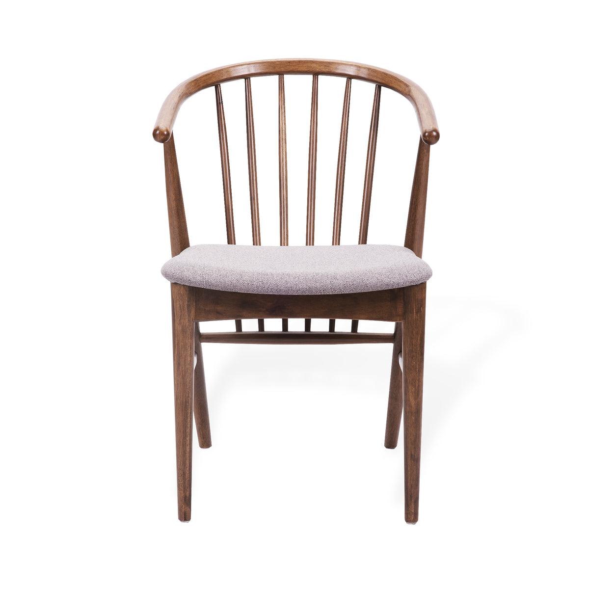 Solid Wood Dining Room Set of 6 with Padded Seat B172