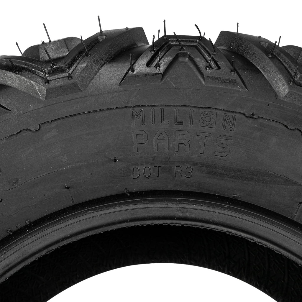 Set of 4 All Terrain ATV UTV Tires, 25x8-12 Front & 25x10-12 Rear, Tubeless C4773