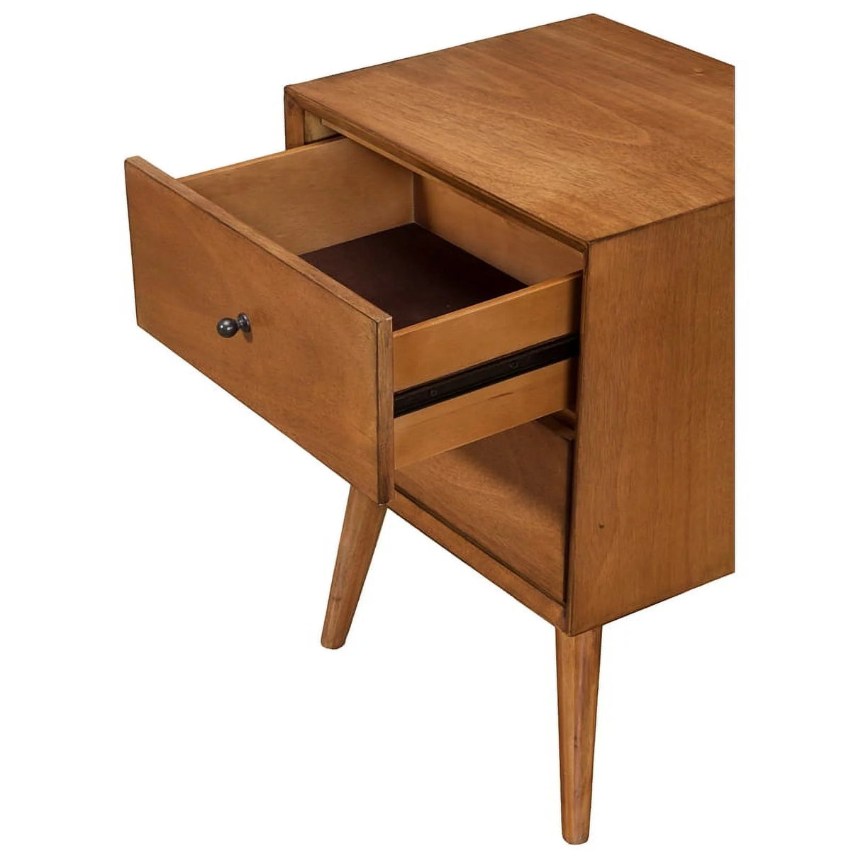 3 Piece Small TV Console Full Size Panel Bed & Nightstand I9652