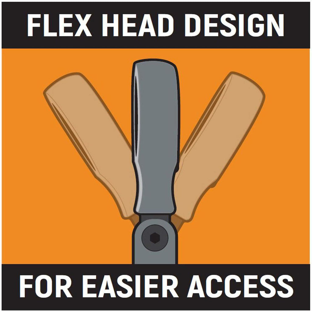 12 Pt. XL Flex Head Double Box Ratcheting Wrench, 24mm, Pack of 2 N409