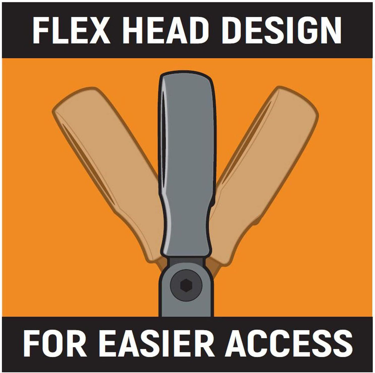 12 Pt. XL Flex Head Double Box Ratcheting Wrench, 24mm, Pack of 2 N409