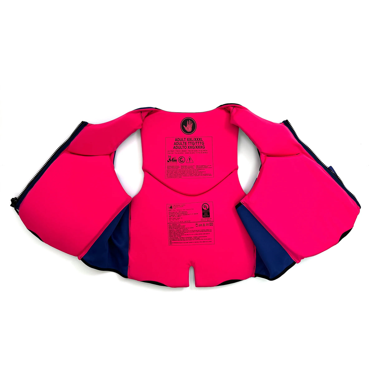 Pink Evoprene Life Jacket and Vest 2X/3X L551733