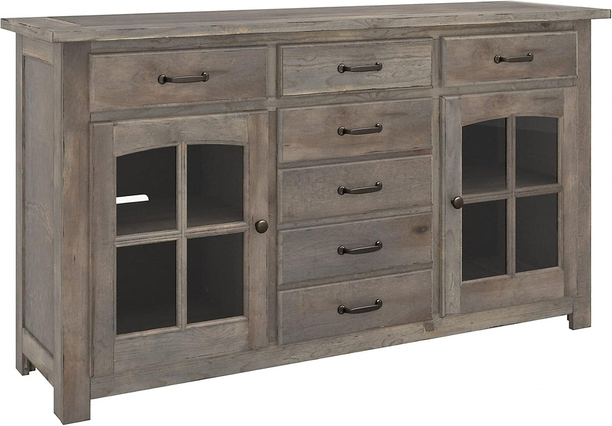 White 62W Buffet Cabinet D203774