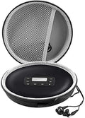 Black Pack of 2 Portable CD Player Carrying Case N575046
