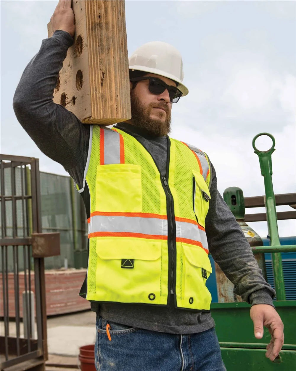 Lime Heavy Duty Vest 4XL Q238