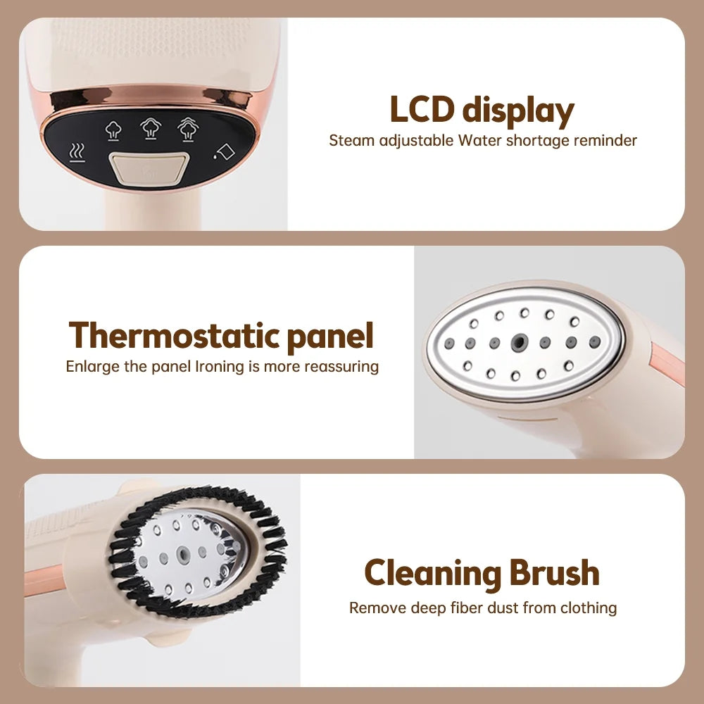 1500W Handheld Fabric Steamer T403793