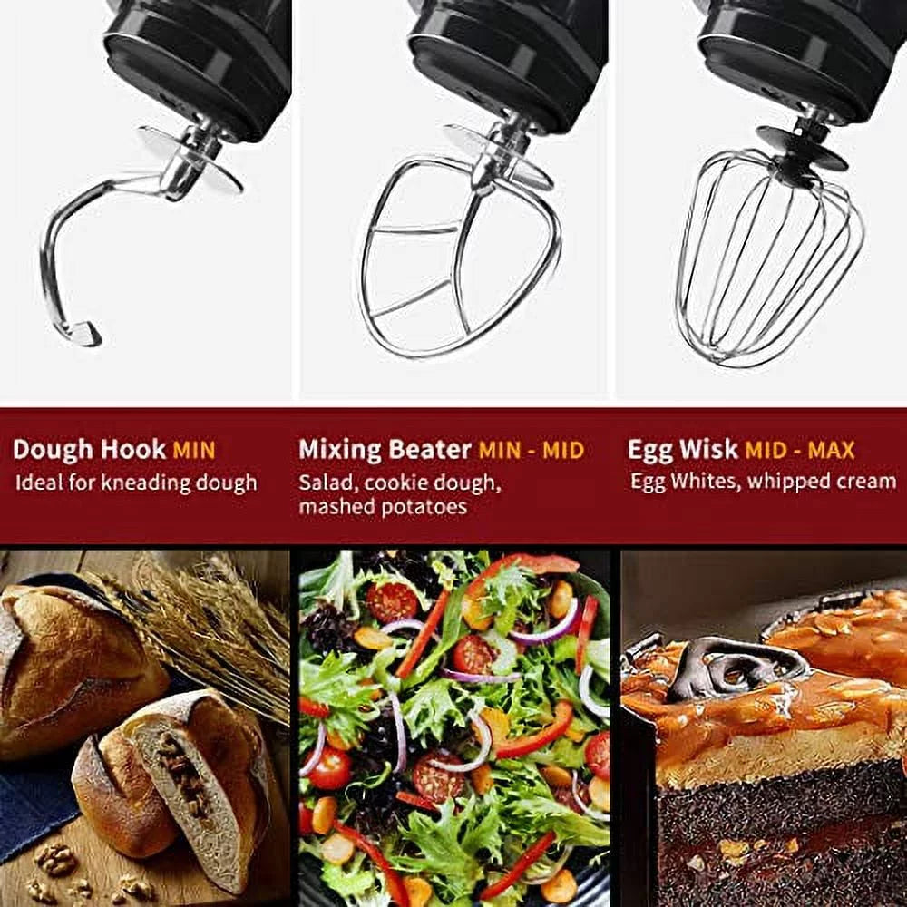 Tilt-Head Electric Mixer with 5-Quart Stainless Steel Bowl C92885