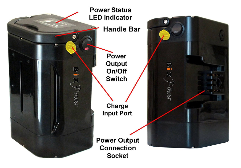 36V 11.6Ah Lithium Ion E-Bike Battery O484