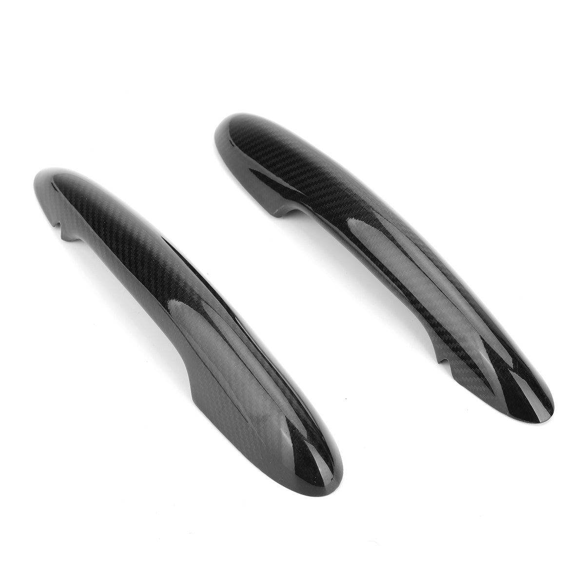 Carbon Fiber Door Handle Cover 2 Door Without Keyhole R209373