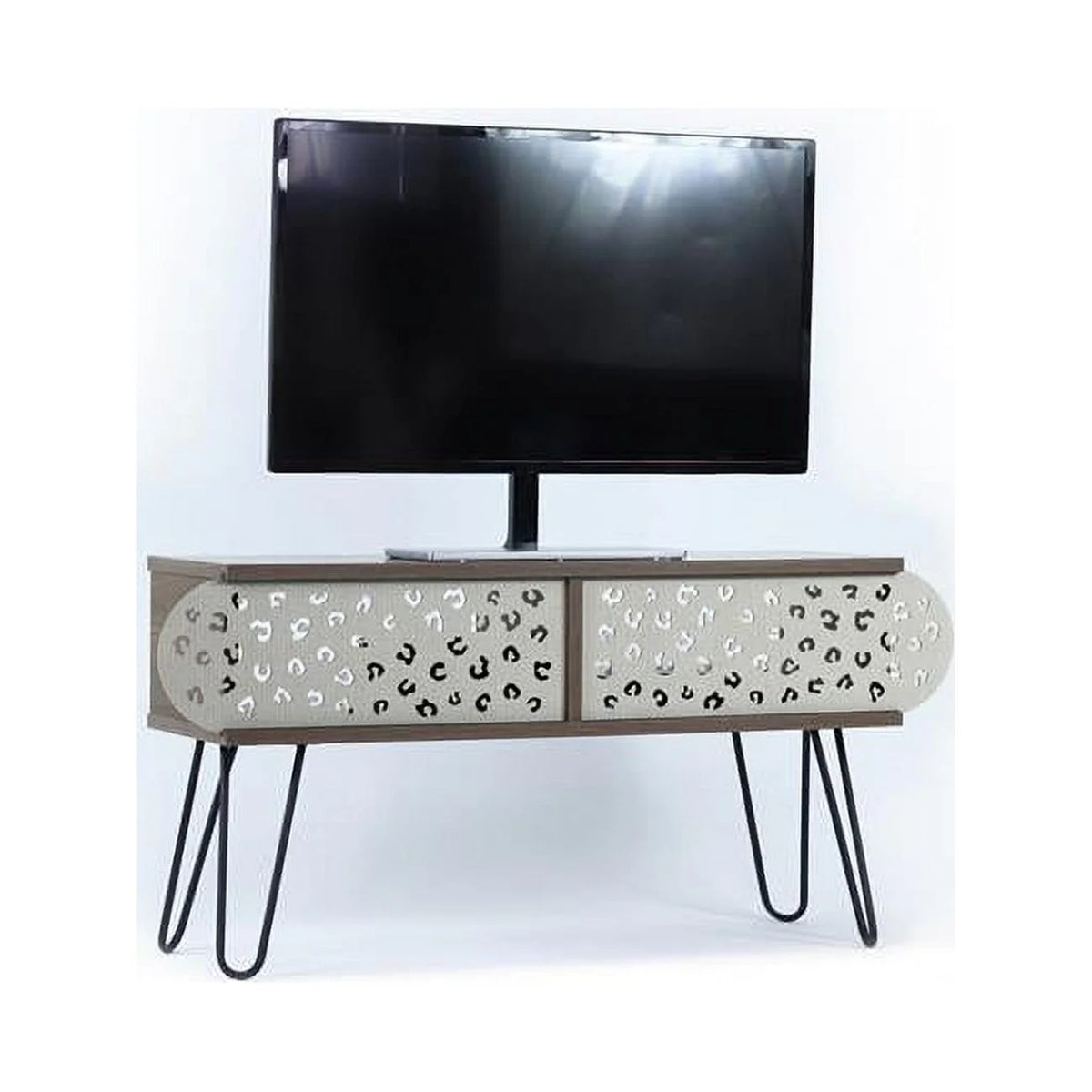 Walnut Black TV Unit X507