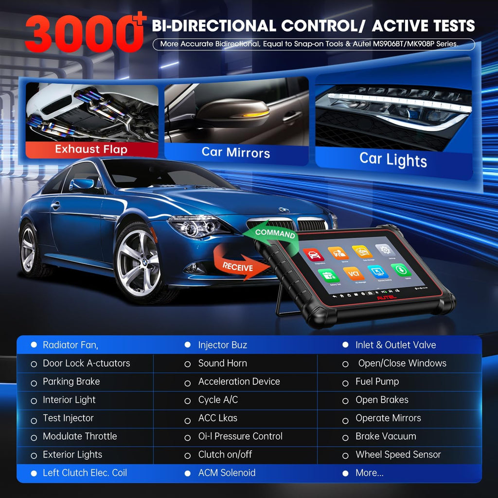 8in Bidirectional Diagnostic Tool V33281