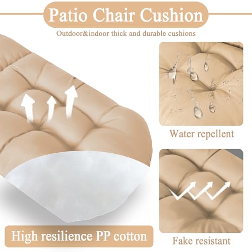 Adirondack Chair Cushion, Indoor/Outdoor Rocking Chair Cushion PP Cotton J33119