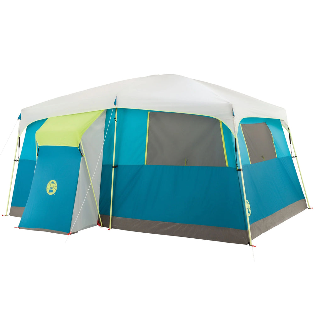 8-Person Light Blue Cabin Camping Tent N290783