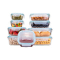 High Borosilicate Glass Food Storage Set 18 Piece R134042