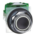 30Mm Black Non-Illuminated Push Button E30256