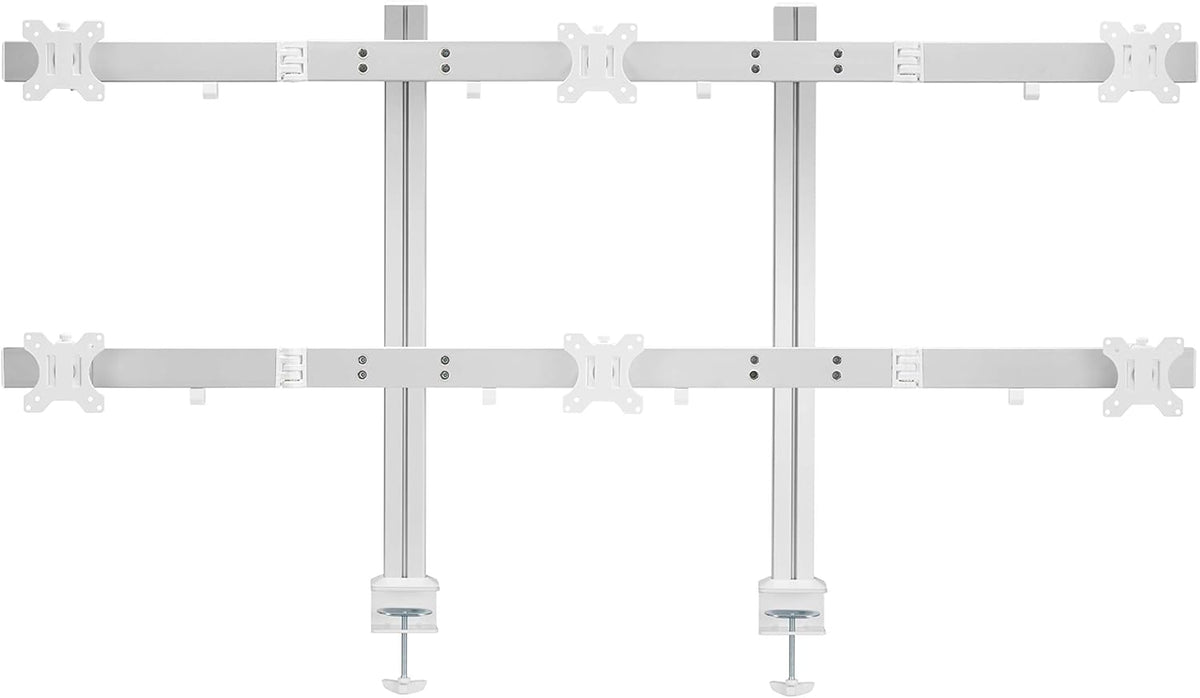 6 Monitor Heavy Duty Aluminum Monitor Mount X55800